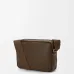 Loewe Men's Crossbody Bag - Brown Grained Leather, Adjustable Webbing Strap, Minimalist Design with Brand Logo, Luxury Compact Messenger Bag #A56881