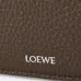 Loewe Men's Crossbody Bag - Brown Grained Leather, Adjustable Webbing Strap, Minimalist Design with Brand Logo, Luxury Compact Messenger Bag #A56881