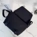 Loewe Men's Messenger Bag - Black Canvas &amp; Tan Suede, Signature Anagram Logo, Versatile Crossbody for Urban Style #A56736