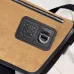 Loewe Men's Messenger Bag - Black Canvas &amp; Tan Suede, Signature Anagram Logo, Versatile Crossbody for Urban Style #A56736
