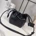 Loewe Mini Flamenco Purse Crocodile-Effect Bucket Bag, 23 x 17 x 5.5 cm #A63230