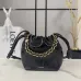 Loewe Mini Flamenco Purse Crocodile-Effect Bucket Bag, 23 x 17 x 5.5 cm #A63230