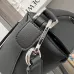 Loewe Puzzle Bag - Black Grained Leather, Geometric Design, Top Handle &amp; Adjustable Strap, Luxury Shoulder Bag for Women #A56887