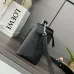 Loewe Puzzle Bag - Black Grained Leather, Geometric Design, Top Handle &amp; Adjustable Strap, Luxury Shoulder Bag for Women #A56887