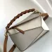 Loewe Puzzle Bag - Multi-Tone Leather with Woven Handle, Adjustable Strap, Geometric Design, Luxury Crossbody Bag for Women #A56874