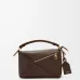 Loewe Puzzle Bag - Multi-Tone Leather with Woven Handle, Adjustable Strap, Geometric Design, Luxury Crossbody Bag for Women #A56875