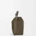 Loewe Puzzle Bag - Olive Green Grained Leather, Geometric Design, Top Handle &amp; Adjustable Strap, Luxury Shoulder Bag for Women #A56876