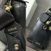 Loewe Black Leather Puzzle Bag With Geometric Design And Adjustable Strap For Modern Chic #A50043