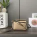 Loewe Puzzle Mini Bag - Beige Grained Leather, Geometric Design, Top Handle &amp; Adjustable Strap, Luxury Crossbody Bag for Women #A56888