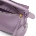 Loewe Puzzle Bag In Soft Lavender Leather With Branded Strap And Geometric Design #A50220