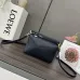 Loewe Puzzle Bag Small Navy Blue Leather with Cloud Design Accents #A50945