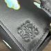 Loewe Puzzle Bag Small Navy Blue Leather with Cloud Design Accents #A50945