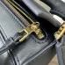 Loewe Puzzle Bag Small Navy Blue Leather with Cloud Design Accents #A50945