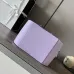 Loewe Women's Crossbody Bag - Lavender Leather, Unique Zipper Design &amp; Adjustable Strap, Stylish Luxury Shoulder Bag with Brand Aesthetic #A56862