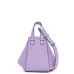 Loewe Women's Crossbody Bag - Lavender Leather, Unique Zipper Design &amp; Adjustable Strap, Stylish Luxury Shoulder Bag with Brand Aesthetic #A56862