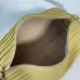 Loewe Women's Cylinder Shoulder Bag - Yellow Pleated Leather, Gold-Tone Hardware, Adjustable Strap, Stylish Barrel Bag with Anagram Logo #A56849