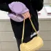 Loewe Women's Cylinder Shoulder Bag - Yellow Pleated Leather, Gold-Tone Hardware, Adjustable Strap, Stylish Barrel Bag with Anagram Logo #A56849