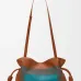 Loewe Women's Hobo Bag - Multi-Color Leather Patchwork, Knot Detail Straps, Brand Logo, Artistic Luxury Shoulder Bag for Fashion Statement #A56870