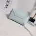 Loewe Women's Mini Bucket Bag - Light Blue Leather with Penguin Embroidery, Convertible Handle &amp; Crossbody Strap, Playful Luxury Handbag with Anagram Logo #A56856