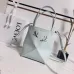Loewe Women's Mini Bucket Bag - Light Blue Leather with Penguin Embroidery, Convertible Handle &amp; Crossbody Strap, Playful Luxury Handbag with Anagram Logo #A56856