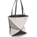 Loewe bag XXL Puzzle Fold tote in canvas jacquard and calfskin Size:25.5*14.5*31.5cm #A49121