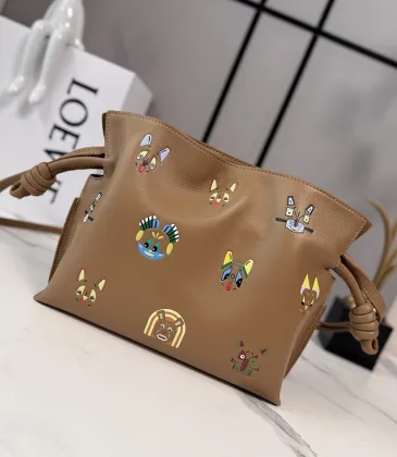 Loewe x Louis Wain Flamenco Nappa Leather Bag 23x18x9cm #A63862