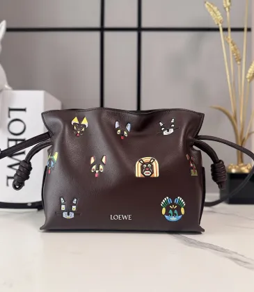 Loewe x Louis Wain Flamenco Nappa Leather Bag 23x18x9cm #A63863