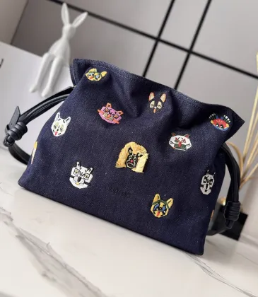 Loewe x Louis Wain Flamenco Nappa Leather Bag 23x18x9cm #A63864