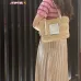 LOEWE Straw Tote Bag With White Leather Logo Patch And Dual Handles size:30×21×11cm #A54072