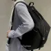 Loewe Black Leather Backpack With Distinctive Zipper And Branding For Modern Urban Style #A50064