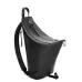 Loewe Black Leather Backpack With Distinctive Zipper And Branding For Modern Urban Style #A50064