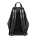 Loewe Black Leather Backpack With Distinctive Zipper And Branding For Modern Urban Style #A50064