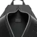 Loewe Black Leather Backpack With Distinctive Zipper And Branding For Modern Urban Style #A50064