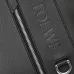 Loewe Black Leather Backpack With Distinctive Zipper And Branding For Modern Urban Style #A50064