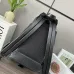 Loewe Black Leather Backpack With Distinctive Zipper And Branding For Modern Urban Style #A50064