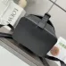 Loewe Black Leather Backpack With Distinctive Zipper And Branding For Modern Urban Style #A50064