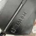 Loewe Black Leather Backpack With Distinctive Zipper And Branding For Modern Urban Style #A50064