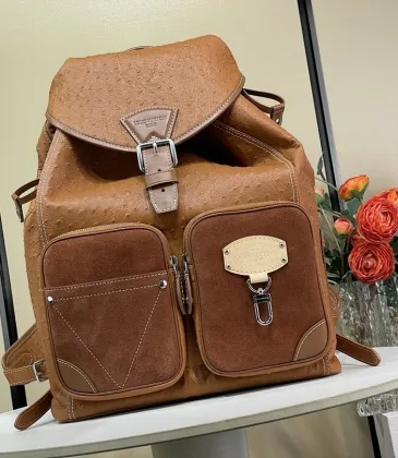 LV M89112 Montsouris Cargo Backpack, Top Quality, 40x17x34cm #A61854