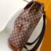 Louis Vuitton Damier Ebene Backpack With Special Graphic And Leather Accents #A51215