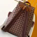 Louis Vuitton Damier Ebene Backpack With Special Graphic And Leather Accents #A51215