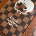 Louis Vuitton Damier Ebene Backpack With Special Graphic And Leather Accents #A51215