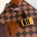 Louis Vuitton Damier Ebene Backpack With Special Graphic And Leather Accents #A51215