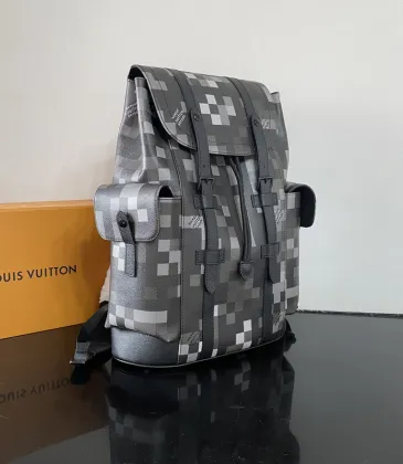 Louis Vuitton Pixelated Damier Graphite Backpack For Contemporary Fashion Fans #A52723