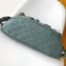 Louis Vuitton Light Blue Embossed Monogram Backpack: Stylish and Functional Design #A50993