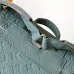 Louis Vuitton Light Blue Embossed Monogram Backpack: Stylish and Functional Design #A50993