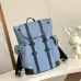 Louis Vuitton Light Blue Monogram Backpack: Blend of Style and Functionality #A51004