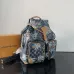 Louis Vuitton Damier Graphite Backpack With Tropical Print And Palm Tree Motifs size:34×40×17cm #A53369