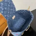 Louis Vuitton Denim Cherry Print Backpack With Gold - Tone Hardware #A52594
