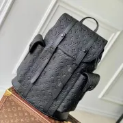 Louis Vuitton Christopher Black Backpack Original Quality for Cheap #A44623