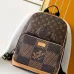 Louis Vuitton Monogram Canvas Backpack With Checkered Pattern And Branding size:30×39×13cm #A53748